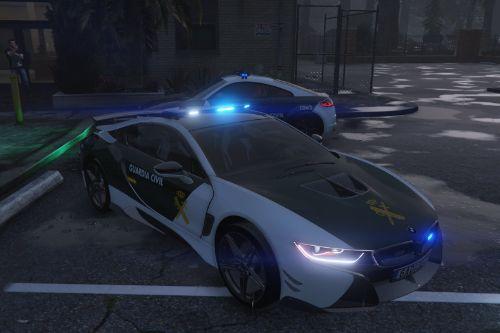 2015 BMW I8 AC Schnitzer Guardia Civil (Spain police Bemeta I8)