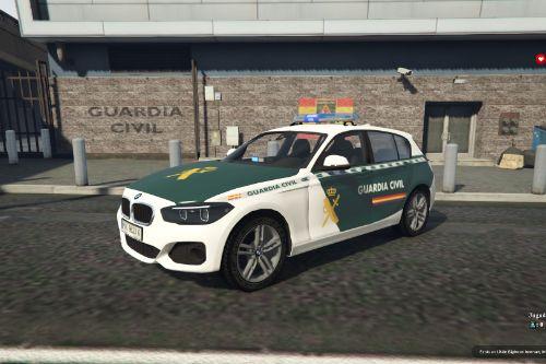 2015 BMW Serie 1 F20 Guardia Civil (Spain police bemeta F20)