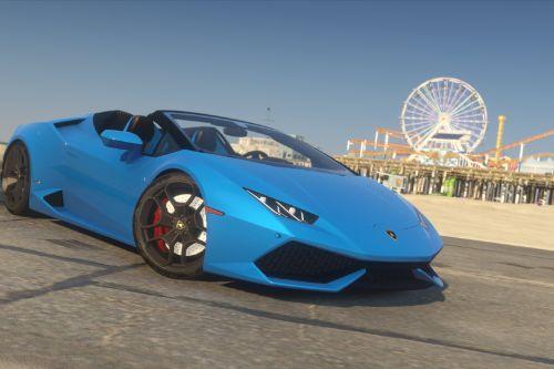 2015 Lamborghini Huracan LP610-4 Spyder [Add-On | Wheels]