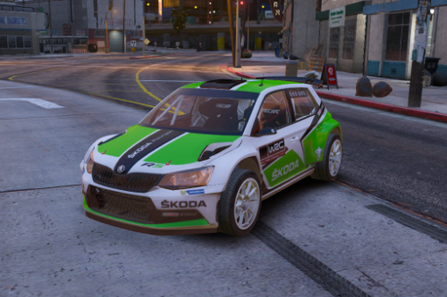 2018 Skoda Fabia R5 WRC [Fivem | Add-on ] 
