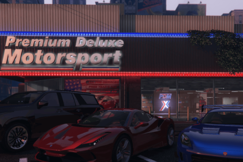 All DLC Cars for Premium Deluxe Motorsport Car Dealership