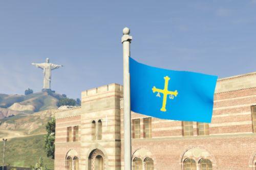 Bandera de Asturias | Asturias flag (Spain)