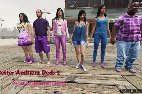 Better Ambient Peds and Improvements 2