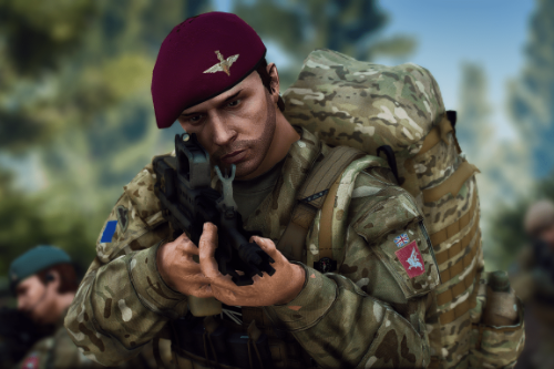 British Armed Forces Beret Pack [EUP] [SP & FIVEM] [MALE + FEMALE]