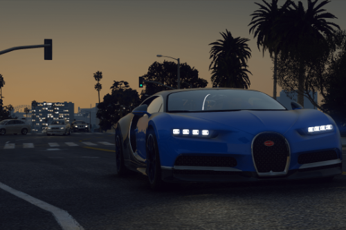 Bugatti Chiron [Add-On / Replace | FiveM | LODs | Auto Spoiler] 
