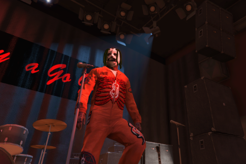 Corey Taylor SLIPKNOT jumpsuit and mask for Franklin