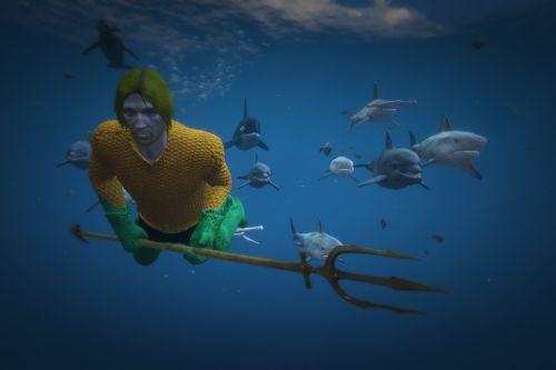 Dc's Aquaman and Black Manta [Add-On Ped]