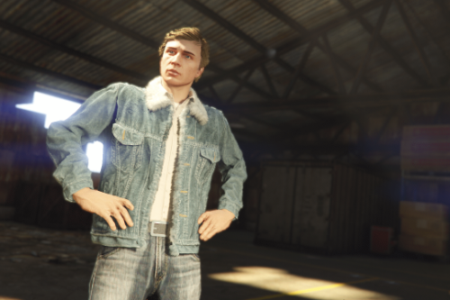 Denim Jacket For MP Male