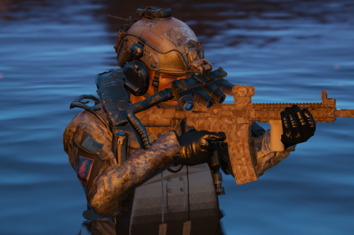 devgru M4 AR-15 retexture