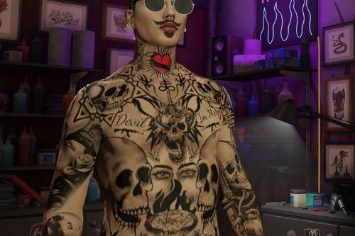 Devil Tattoo for MP Male 