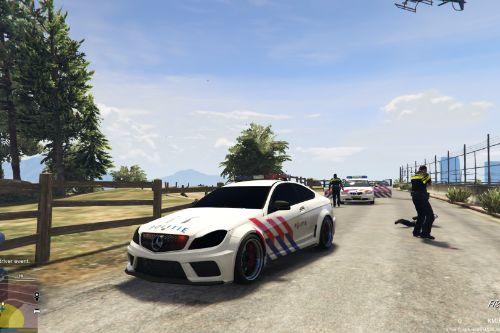 Dutch Police Mercedes C63 Skin
