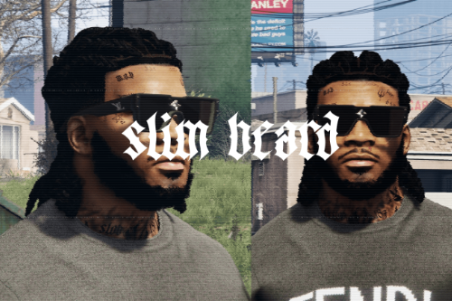 Edited Slim Beard For Franklin