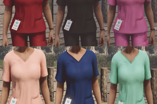 Hospital Scrubs for MP Female 