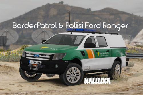 Finnish Border Patrol & Police (Poliisi) Ford Ranger