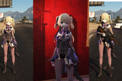 Fischl Genshin Impact [Add-On Ped / FiveM] 