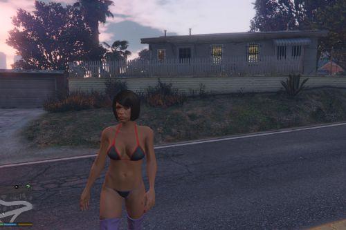 female walk Style for Franklin 2