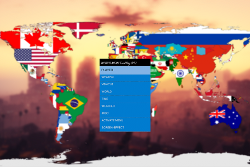 WorldMenu + Different Languages + Special Features (Trainer)