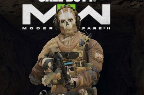 Ghost Desert: COD MWII 2022 [Add-On Ped]