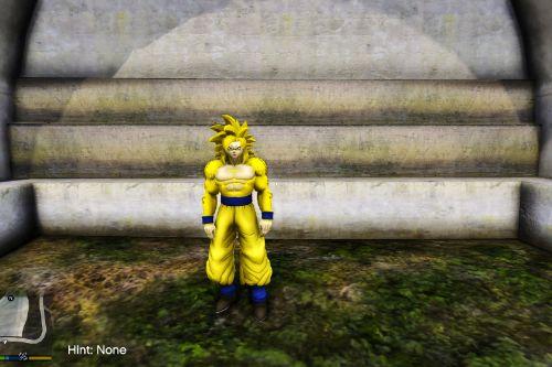 Goku - Surpassed Gods / Golden Goku (Dragon Ball) [Add-On / Replace]