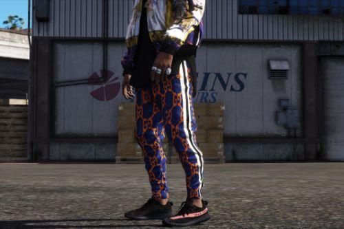 Gucci chenille jogging pant