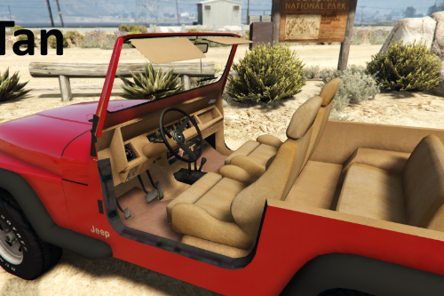 Interior Improvements and Color Choices For Wrangler YJ By Hilux5577