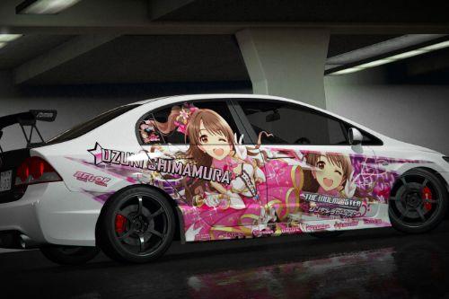 Civic Type-R FD2 Itasha Livery Civic Type-R FD2 Itasha Livery