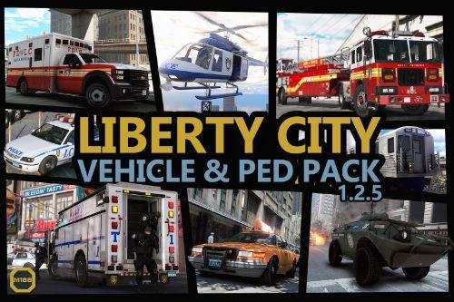 Liberty City Vehicle & Ped Pack (FDLC, LCPD and more) [Add-On | Liveries | Sounds]