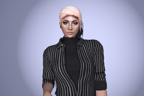 Long braided ponytail for MP Female