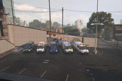 Mercedes Sprinter from Swiss GE Police - Mines-Clearing 