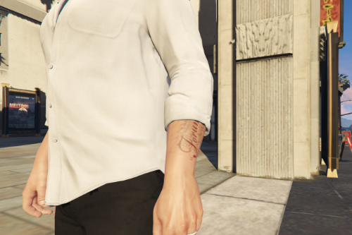Michael hand Tatoo