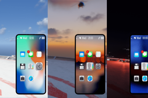 Modern Phone for Michael and MP Character
