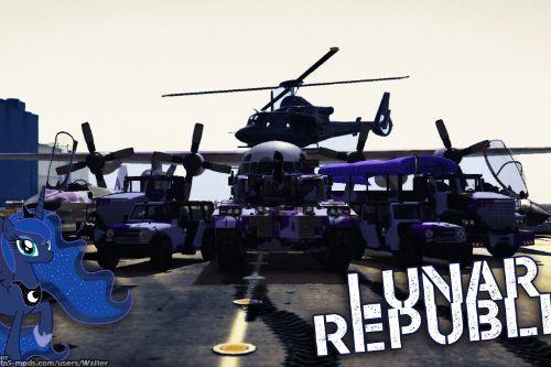 New Lunar Republic Vehicle Texture Pack