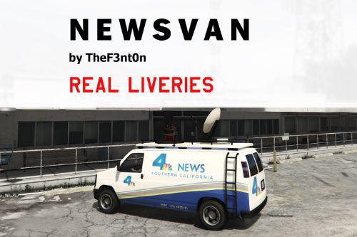 NEWSVAN ADD-ON [REAL LIVERIES]