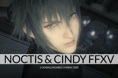 Noctis Lucis Caelum & Cindy Aurum Final Fantasy XV [Add-on Ped | Replace]