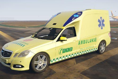 Norwegian Ambulance, Mercedes E-Class