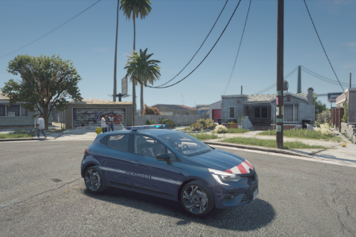 Renault clio 5  2020 Gendarme  ELS [Add-On / Replace]