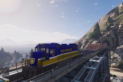 Rocky Mountaineer Engine