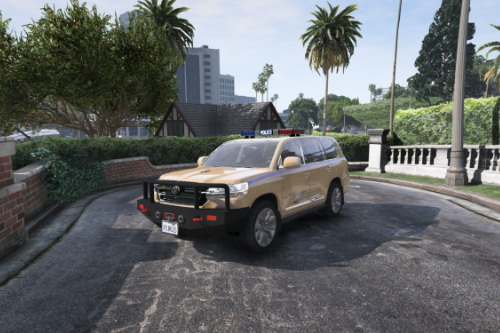 Royal Oman Police Toyota Land Cruiser