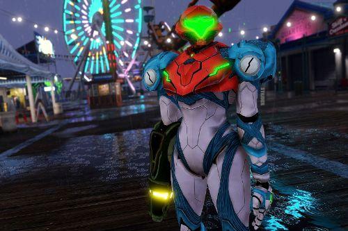 Samus Power Armor [Metroid Dread] [Add-on]
