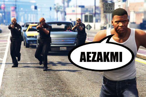 San Andreas Cheat System in GTA V