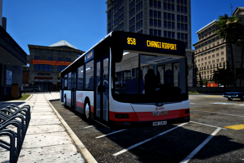 SMRT Buses livery for MAN Lion's City A37