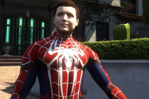 spider-man unmasked re-texture