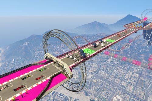 Stunt Race Hard Challenge
