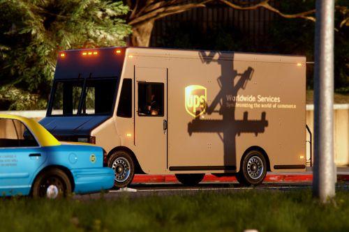 UPS Van for Taco Truck