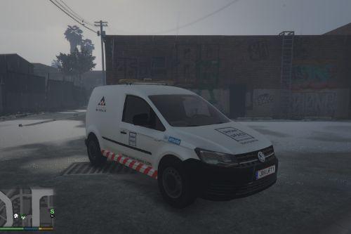 Volkswagen Caddy - Snowspace Salzburg Service car