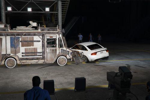 Fort Zancudo Illuminated Indoors Crash Test Facility